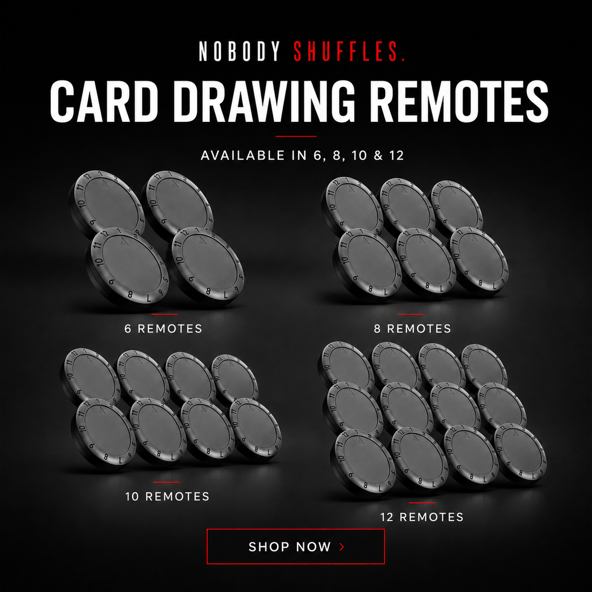 DEALR Extra Remotes — Wireless Draw Controllers